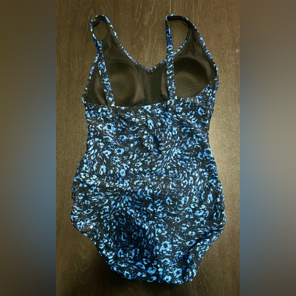 Speedo Tummy Control Side Rushing One Piece Swimsuit - Picture 2 of 3